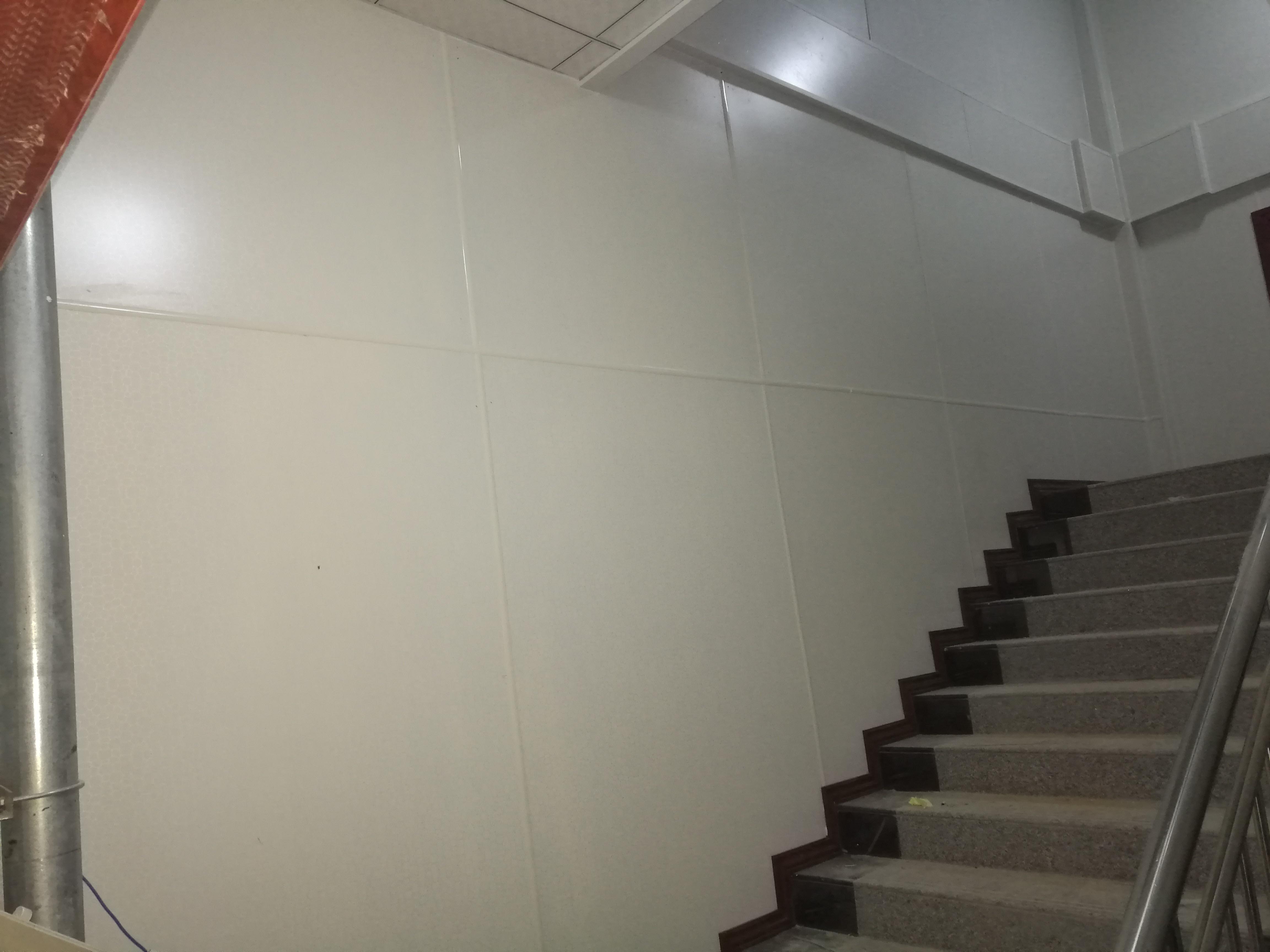 洁净板装修现场1