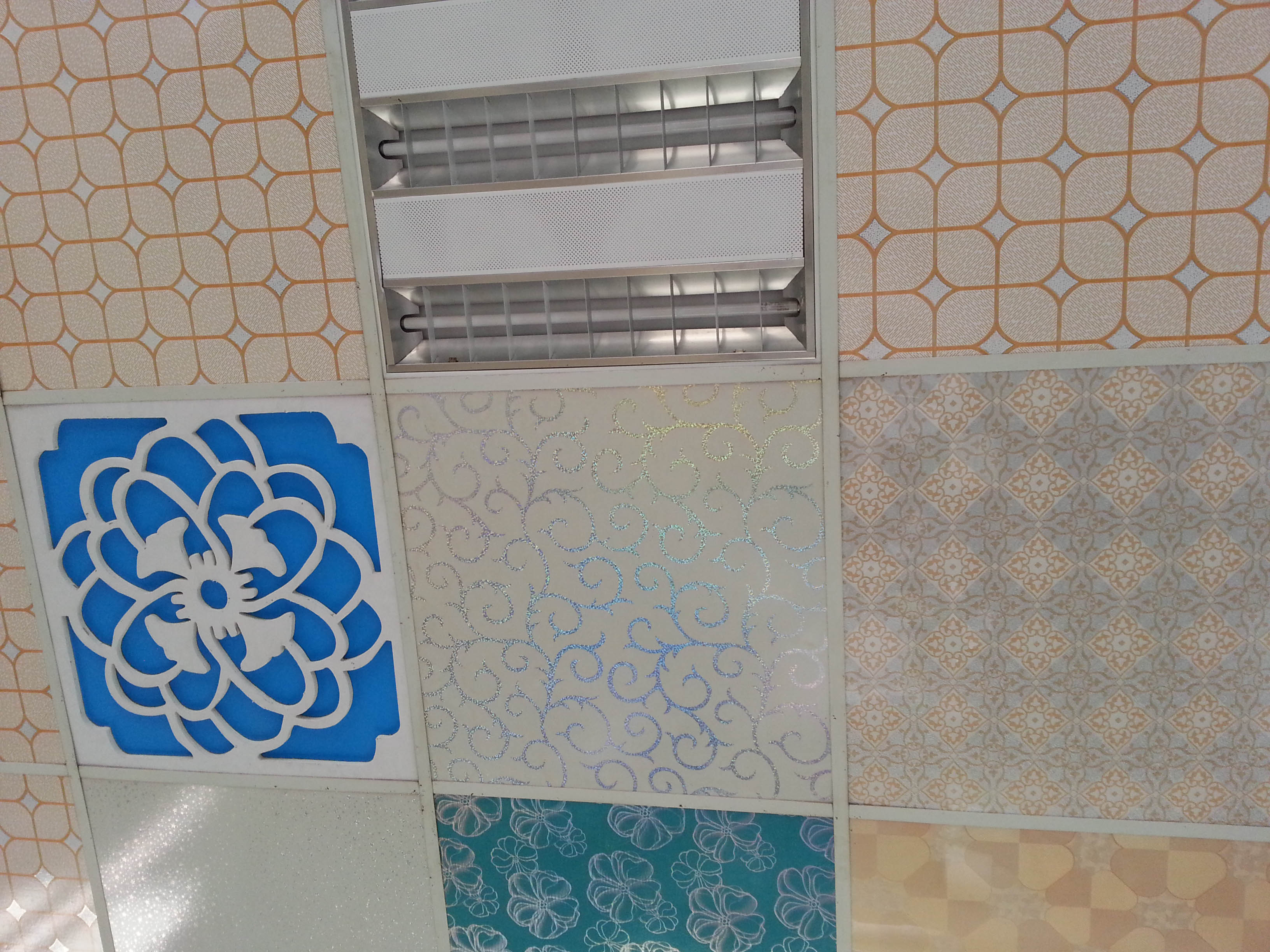 镂空PVC贴面天花