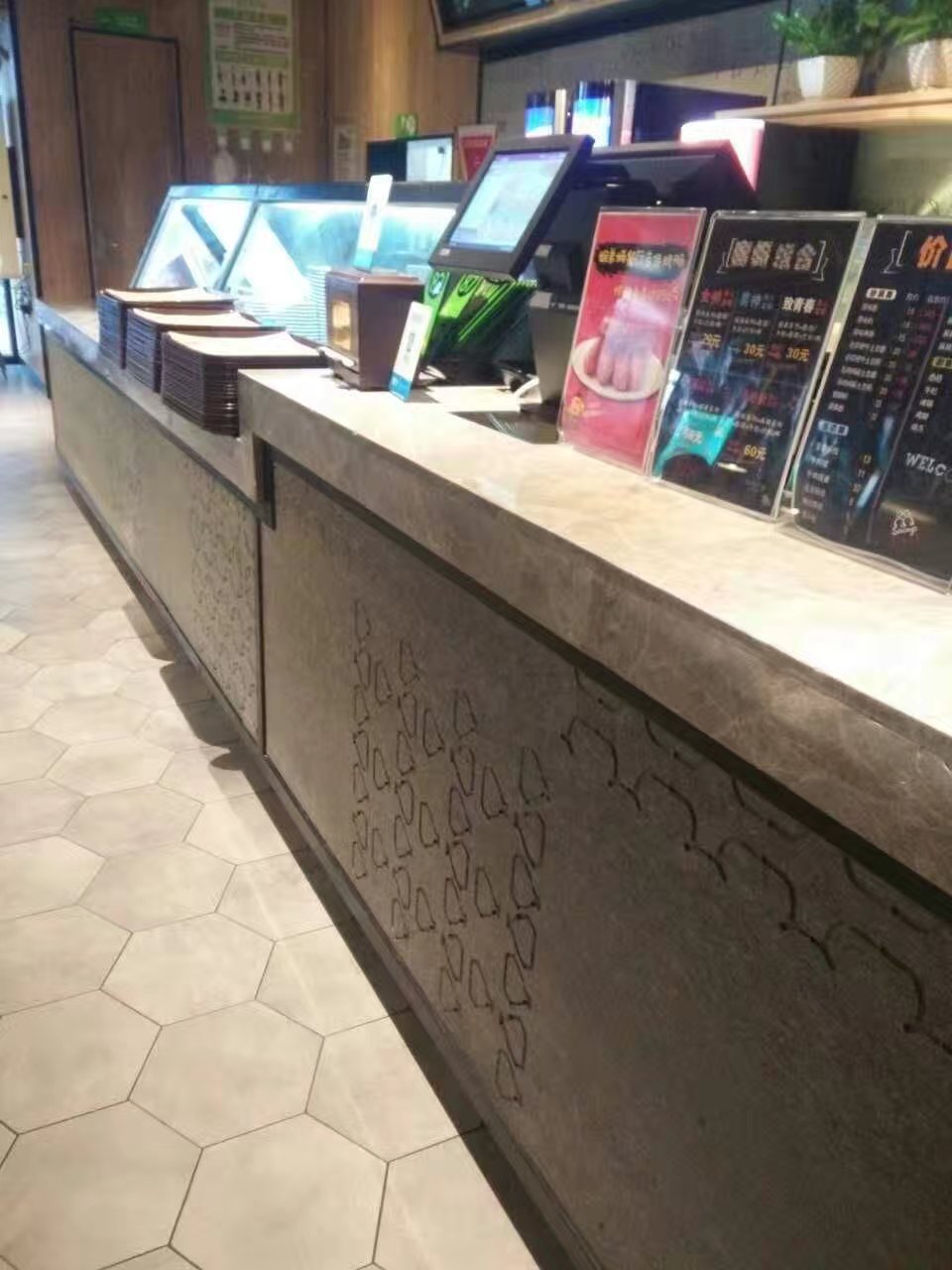 背景墙、雕刻应用场景