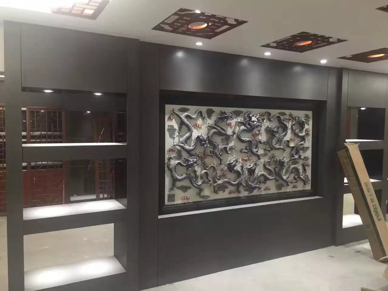 背景墙、雕刻应用场景